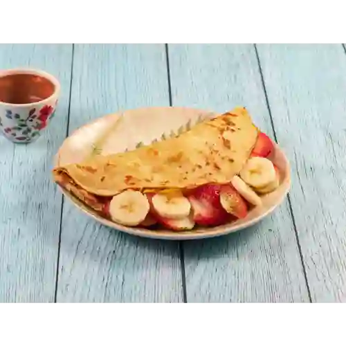 Crepe Chocolate, Fresa y Banano