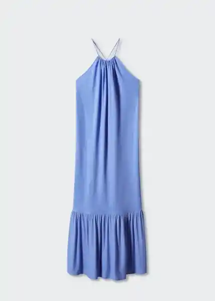 Vestido Holly Azul Talla S Mujer Mango