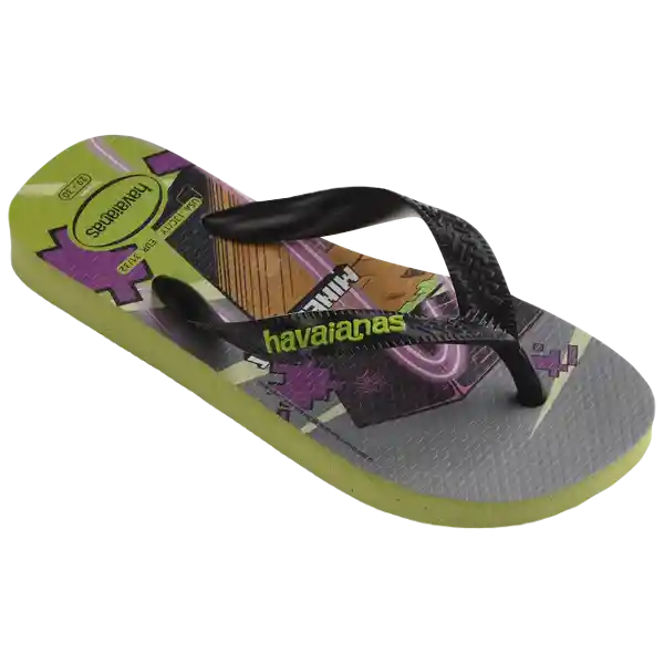 Sandalias Minecraft Oliva Talla 34 4145125 Havaianas