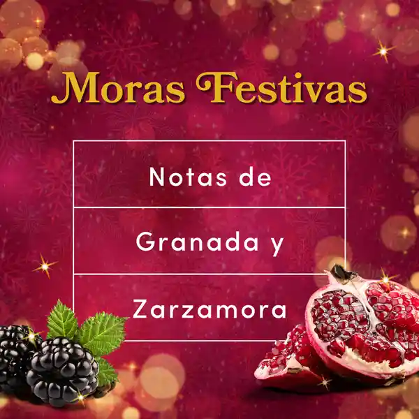 Glade Ambientador Aceites Naturales Moras Festivas 3 x 21 mL
