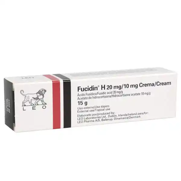 Fucidin H Ácido Fusidico + Hidrocortisona 20mg/ 10 Mg Biopass Crema Tubo