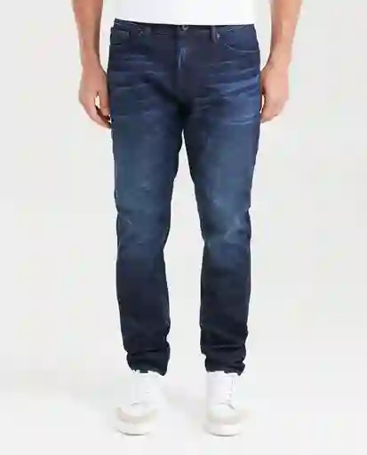 Jean Slim Famous Azul Dark Ultra Oscuro 30/32 Chevignon