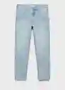 Jean Bob Tejano Claro Talla 44 Hombre Mango