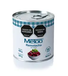 Metoo Remolacha en Cubos