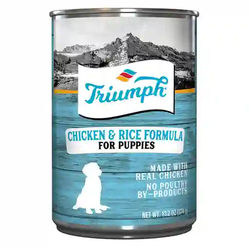 Triumph Alimento para Perro Cachorro Fórmula de Pollo y Arroz