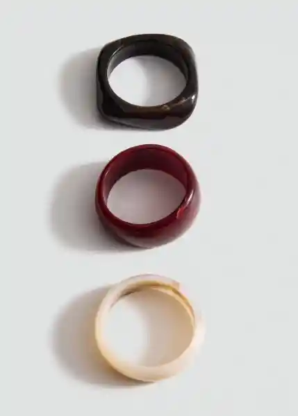 Pack Pulsera Liliana Rojo Talla 99 Mujer Mango