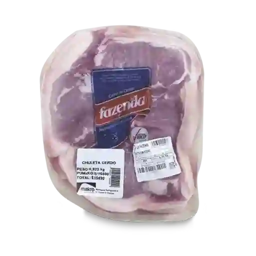 La Fazenda Chuleta de Cerdo Con Tocino