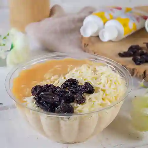 Arroz con Leche Queso Condensada Uvas