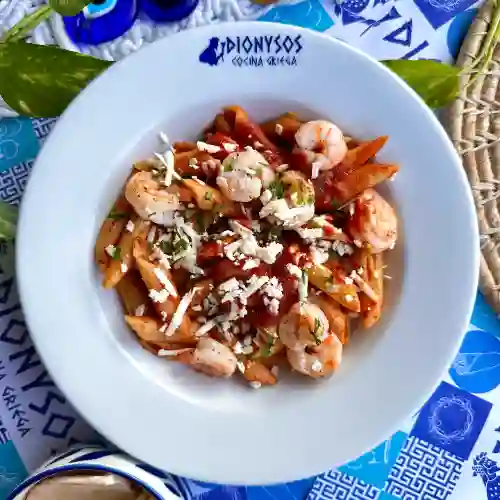 Pasta con Camarones