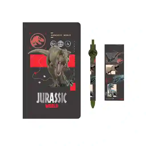 Set de Papelería Serie Jurassic World Miniso