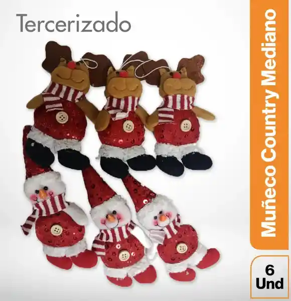 Muñeco Country Mediano