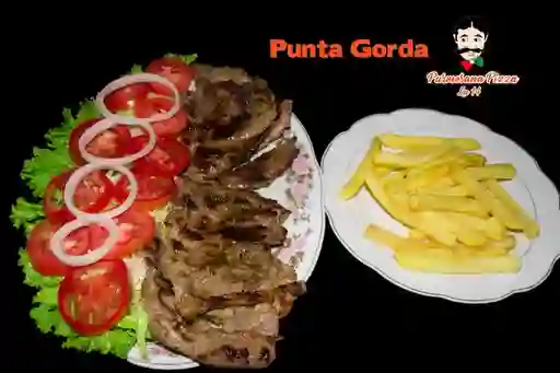 Punta Gorda Especial Encebollada Papas Al Vapor