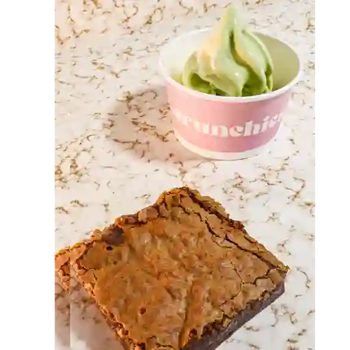 Brownie + helado