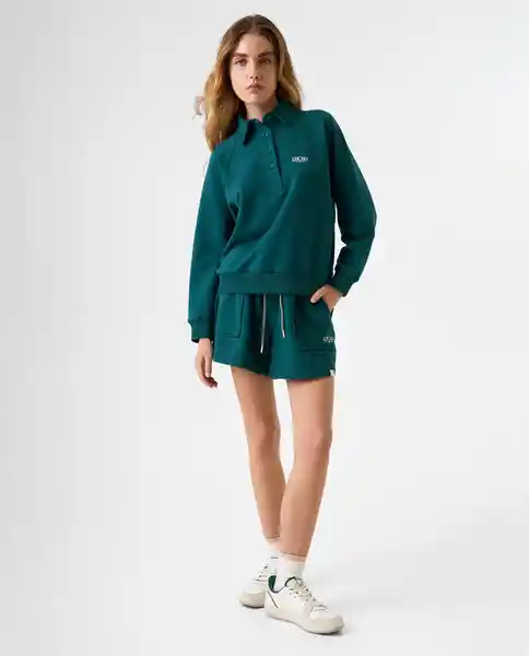 Buzo Mujer Verde Talla M 682G002_VER195220 Americanino