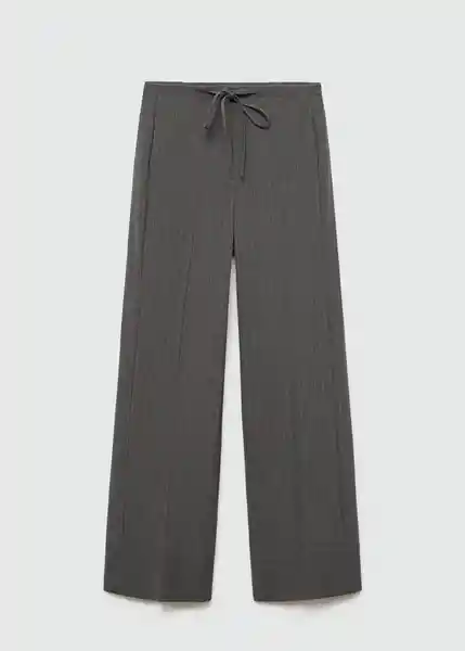 Pantalón Fiocco Gris Talla M Mujer Mango