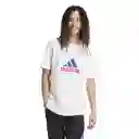 Adidas Camiseta M Fi Bos T Oly Hombre Blanco Talla S Ref: IS3234