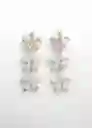 Pendiente Ruperta Blanco Talla 99 Mujer Mango