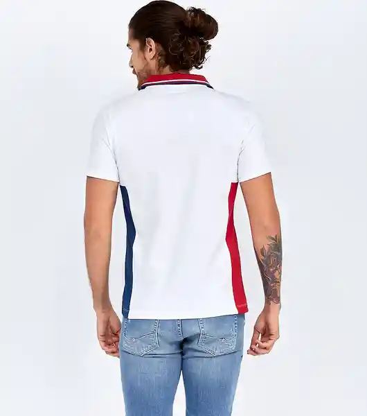 Unser Camiseta Polo Blanco Talla L 824311