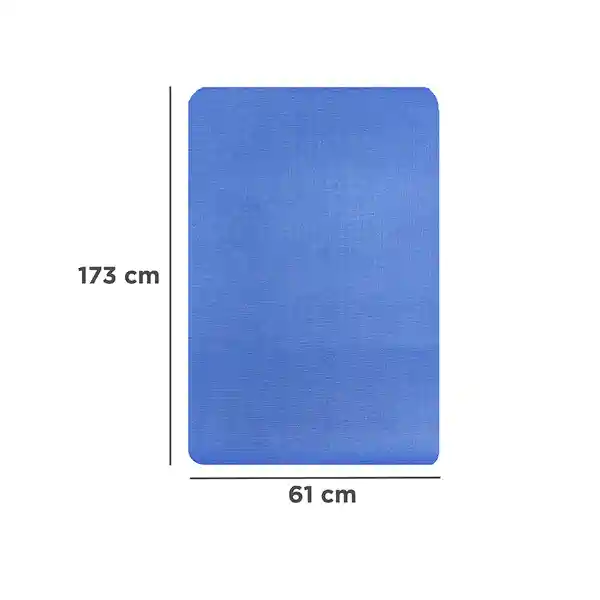 Tapete de Yoga Antideslizante de Doble Cara Negra 5 mm Miniso