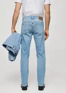 Jean Jan Tejano Claro Talla 38 Hombre Mango