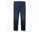 Jean Original Straight Azul Talla 38 X 32 Hombre American Eagle