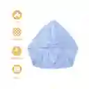 Toalla Gruesa Absorbente Para Cabello Azul Miniso
