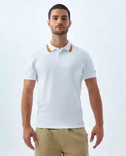 Camiseta Hombre Blanco Talla L 809F001 Americanino