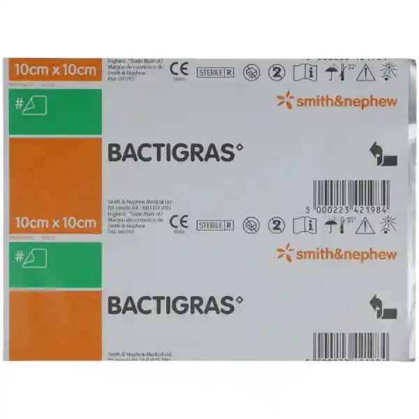 Aposito Bactigras Smith And Nephew Ref 7457