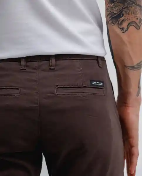 Pantalón Café Talla 32 Rifle169e001