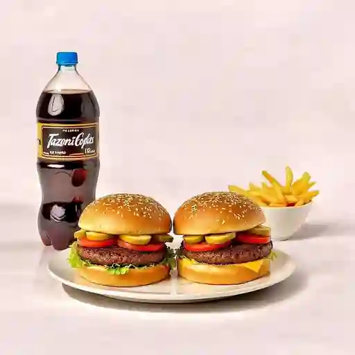 Hamburguesas Sencillas X 4