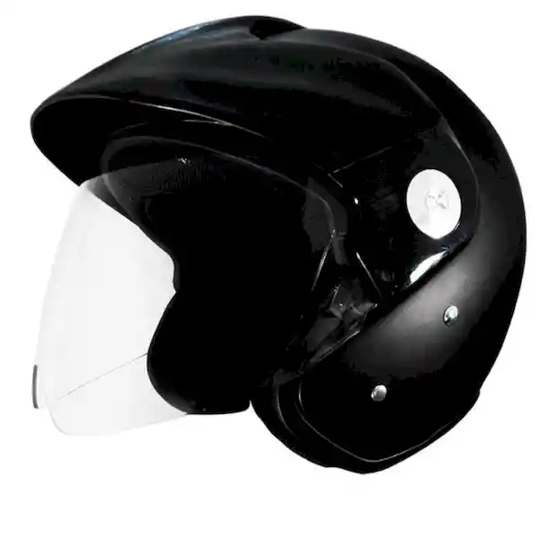 Zeus Casco Para Moto Open Negro L 7705946007306