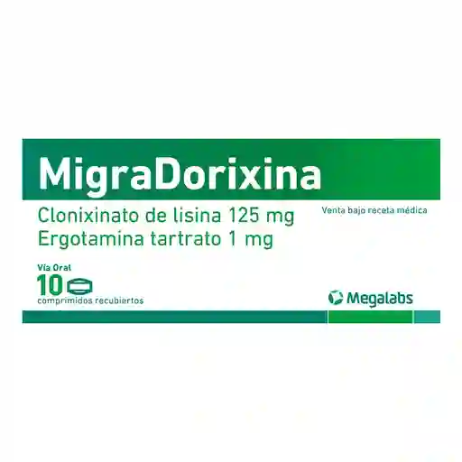 Migra Dorixina (125 mg / 1 mg)