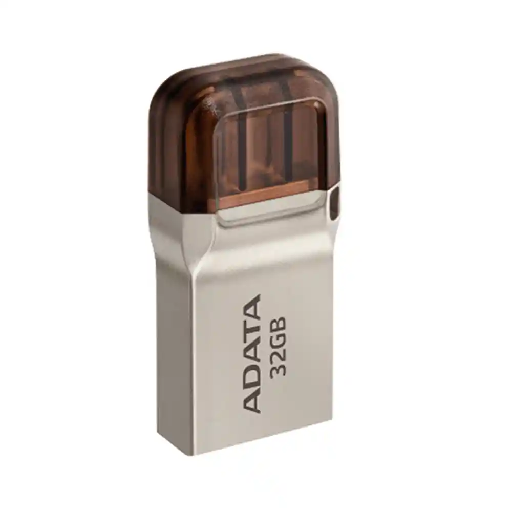 Adata Memoria Microduo Uc360 32Gb Usb 3.1 Y Microusb Gris