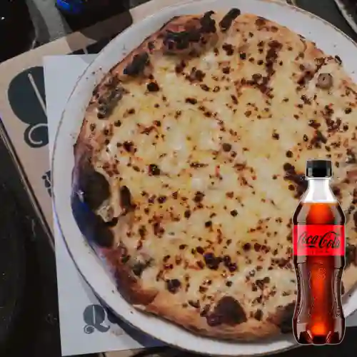 Combo Pizza Bianca Personal + Coca-Cola ZERO 400ml