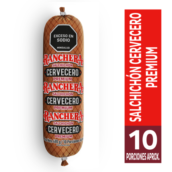 Ranchera Salchichón Cervecero 480 g