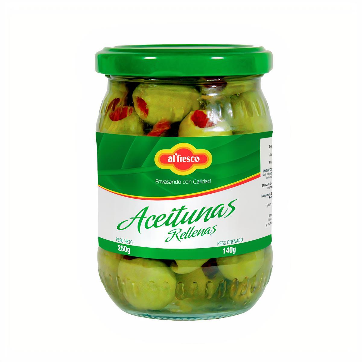 Al'Fresco Aceitunas Rellenas 250 g