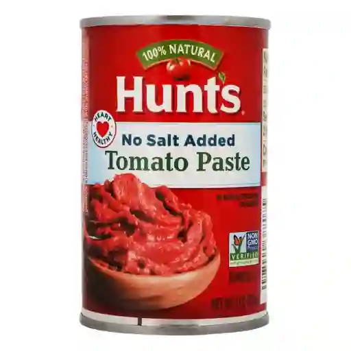 Hunts Pasta de Tomate sin Sal Añadida