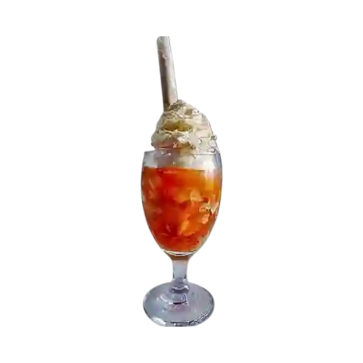 Jugo de Salpicón con Helado