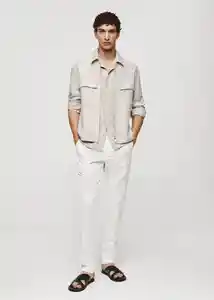 Chaqueta Arturo2 Arena Talla M Hombre Mango