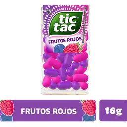 Tic Tac Pastillas de Caramelo Sabor Frutos Rojos