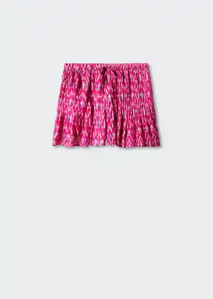 Short Blush Fucsia Talla M Mujer Mango