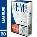 L&M Blue​ x 20 Cigarrillos