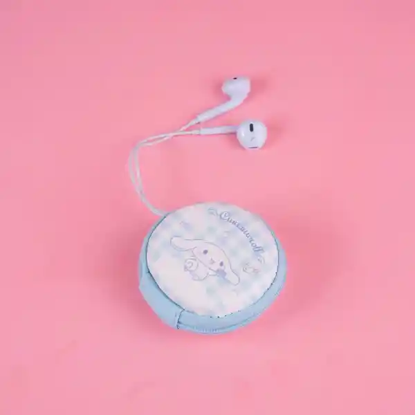 Audífonos Intrauditivos Tipo C Cinnamoroll Sanrio W109 Miniso