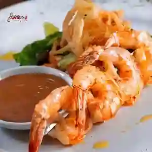 Brocheta de Langostinos