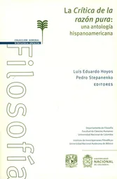 La Crítica de la Razón Pura: Una Antología - VV.AA