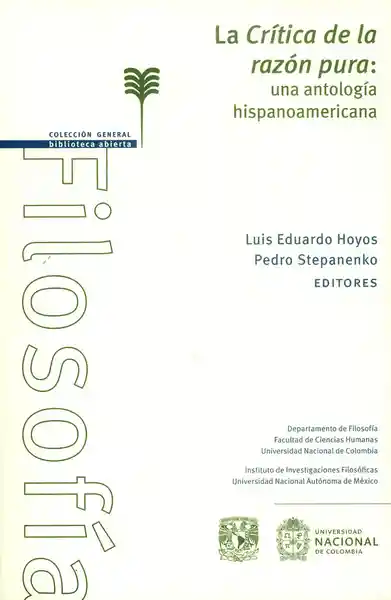 La Crítica de la Razón Pura: Una Antología - VV.AA