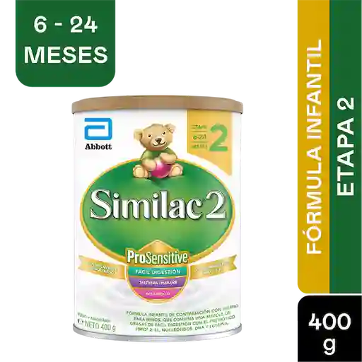 Similac Formula Láctea Etapa 2 Pro Sensitive