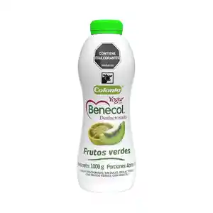 Yogur Benecol Deslactosado Frutos Verdes x 1000 g