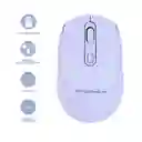 Mouse Inalámbrico Life is For Fun Morado Lw13Mc Miniso