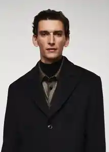 Abrigo Night Negro Talla S Hombre Mango